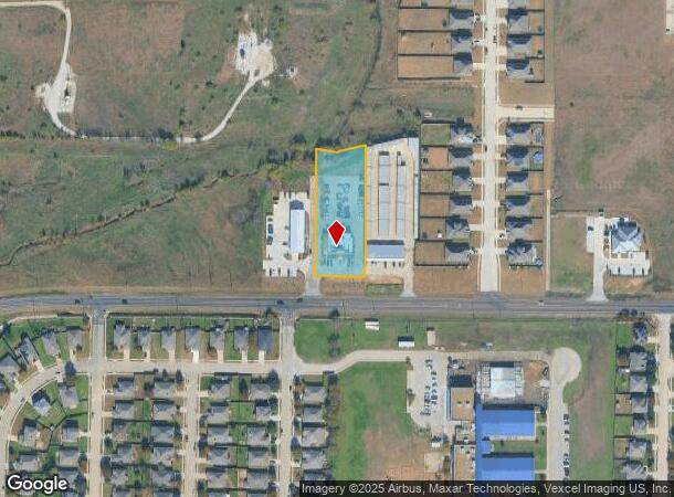  1521 E Mccart St, Krum, TX Parcel Map