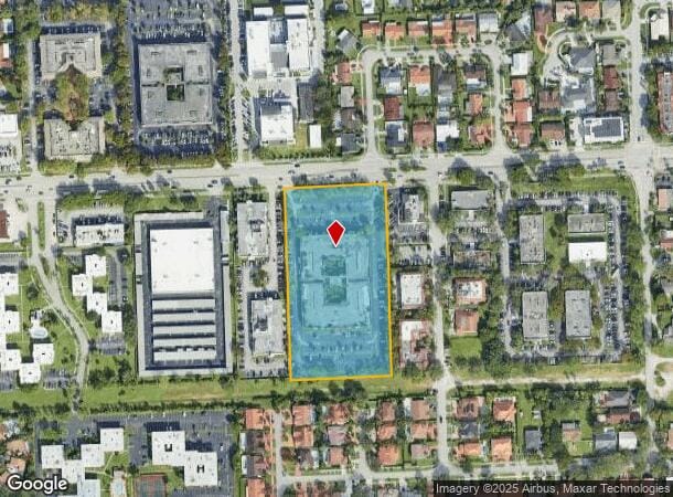  9350 Sw 72Nd St, Miami, FL Parcel Map