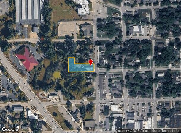  201 N Lapeer St, Lake Orion, MI Parcel Map