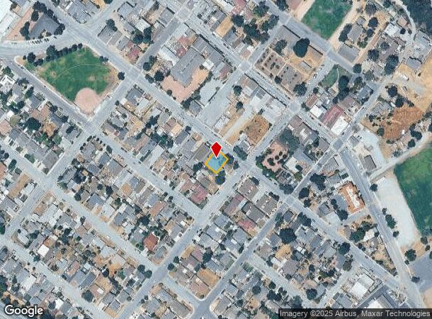  203 4Th St, San Juan Bautista, CA Parcel Map
