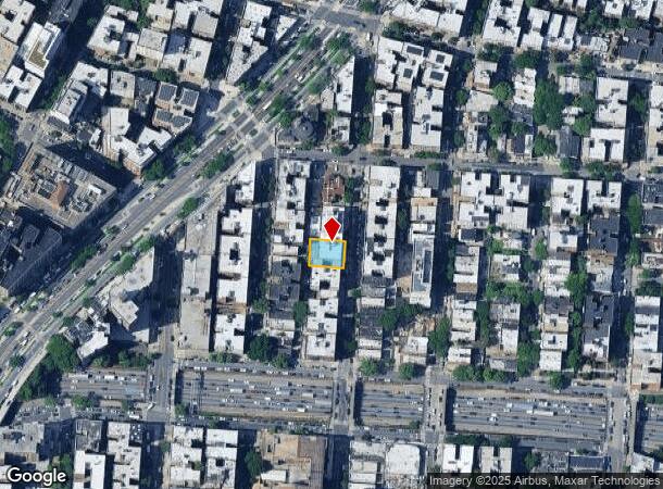  1773 Weeks Ave, Bronx, NY Parcel Map
