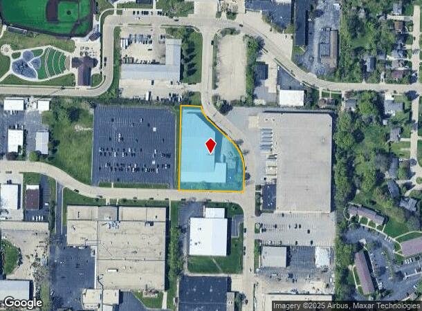 6151 N Baker Rd, Milwaukee, WI Parcel Map