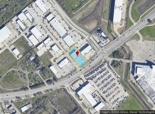 1408 W Nasa Pkwy, Webster, TX Parcel Map