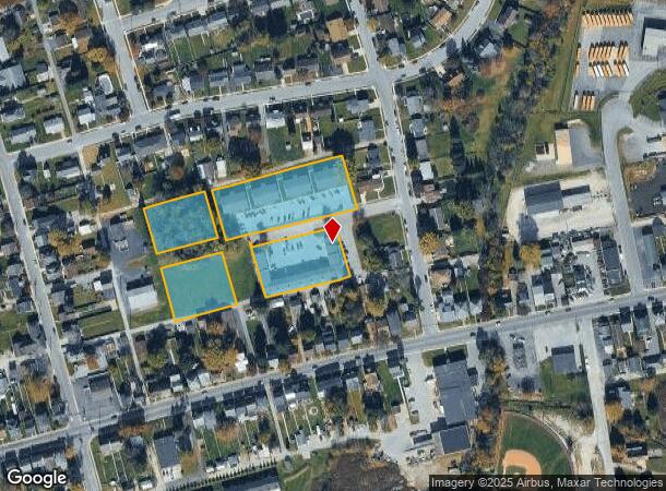 801 W Alvin St, Hanover, PA Parcel Map