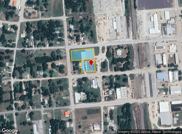 206 W Commerce St, Mexia, TX Parcel Map
