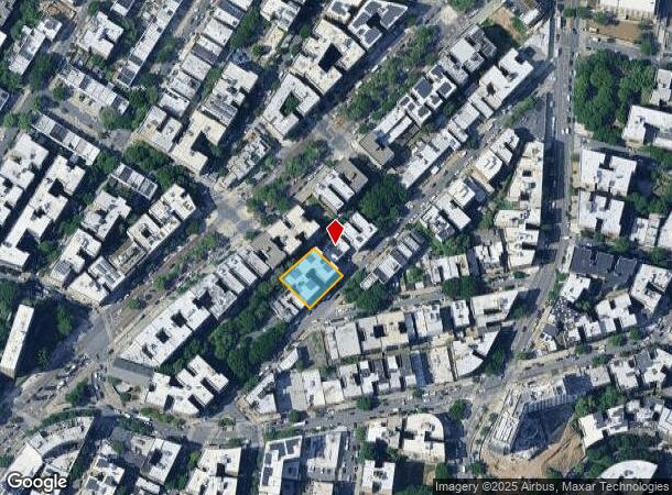  1643 Nelson Ave, Bronx, NY Parcel Map