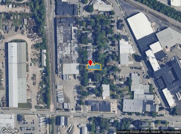 1640 Elizabeth Ave Nw, Grand Rapids, MI Parcel Map