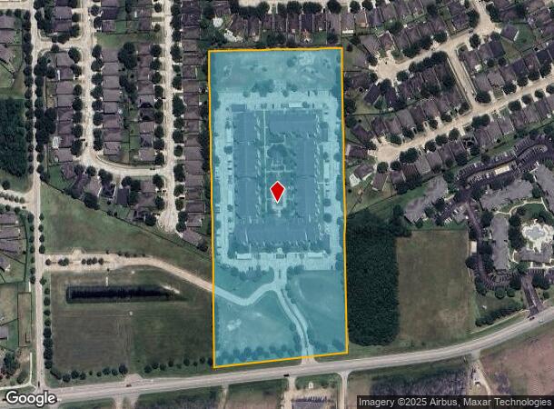  1101 Fm 517 Rd W, Dickinson, TX Parcel Map