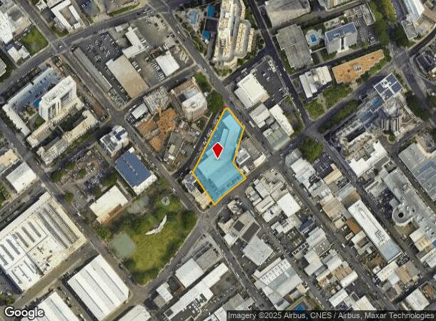  701 Queen St, Honolulu, HI Parcel Map