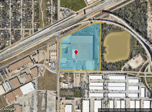 7301 Trinity Blvd, Fort Worth, TX Parcel Map