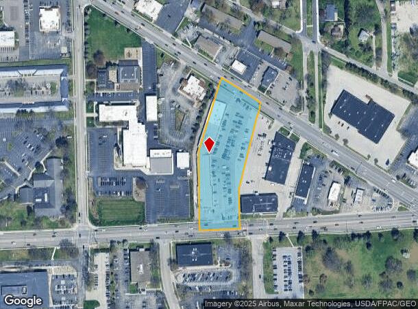  3606 W Sylvania Ave, Toledo, OH Parcel Map