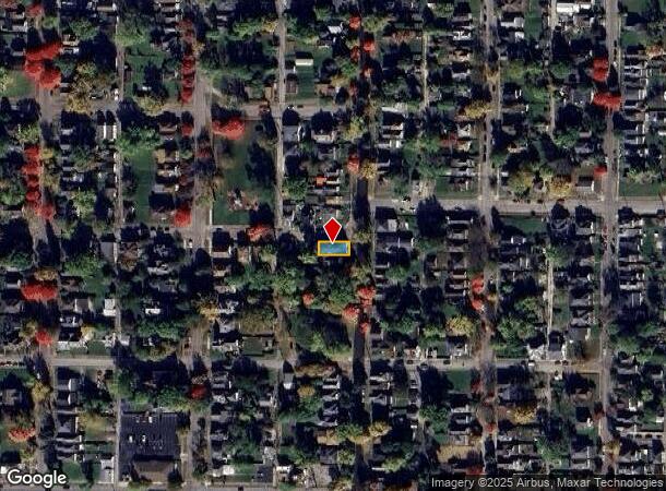  1525 N C St, Richmond, IN Parcel Map