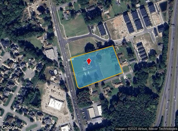  929 Battlefield Blvd S, Chesapeake, VA Parcel Map