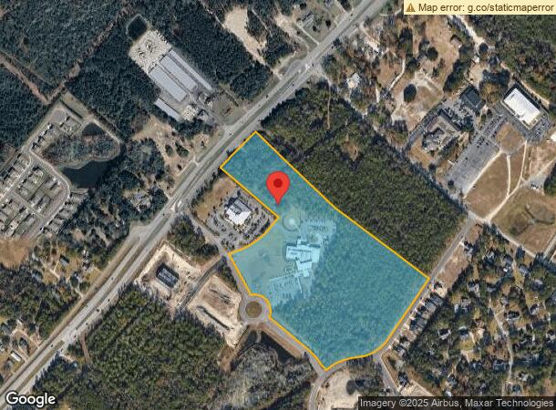  151 Scotts Hill Medical Dr, Wilmington, NC Parcel Map