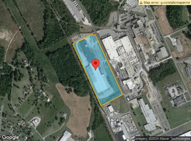  275 Industrial Blvd, Pulaski, TN Parcel Map