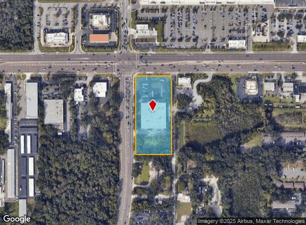 1609 W Brandon Blvd, Brandon, FL Parcel Map