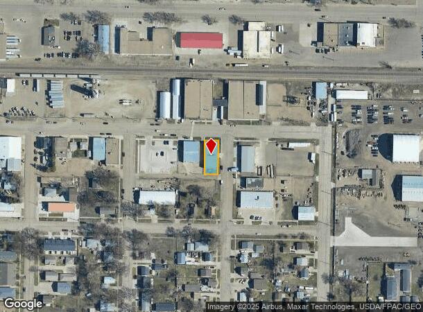  1421 E Front Ave, Bismarck, ND Parcel Map