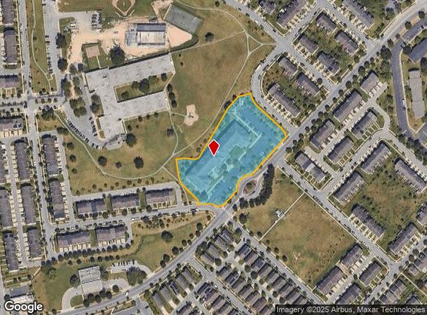 705 Compass Rd, Middle River, MD Parcel Map