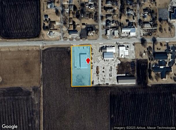  105 W Falcon Hwy, Flanagan, IL Parcel Map