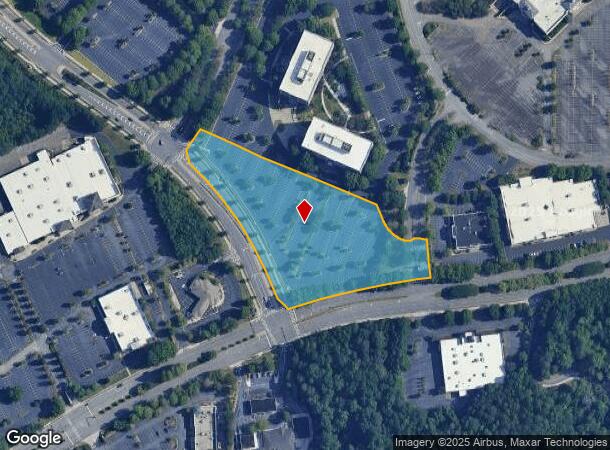 100 N Point Ctr E, Alpharetta, GA Parcel Map
