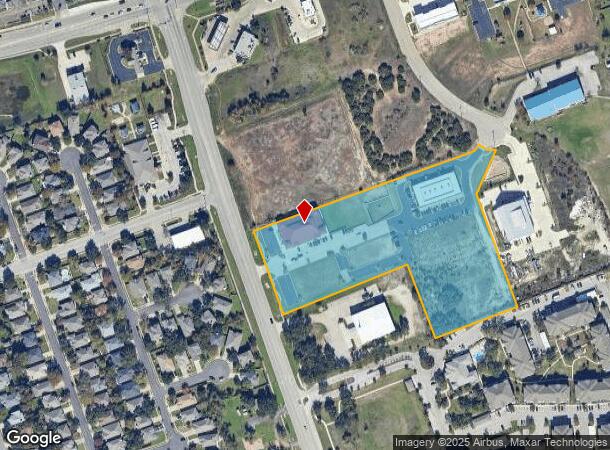 1754 Bagdad Rd, Cedar Park, TX Parcel Map