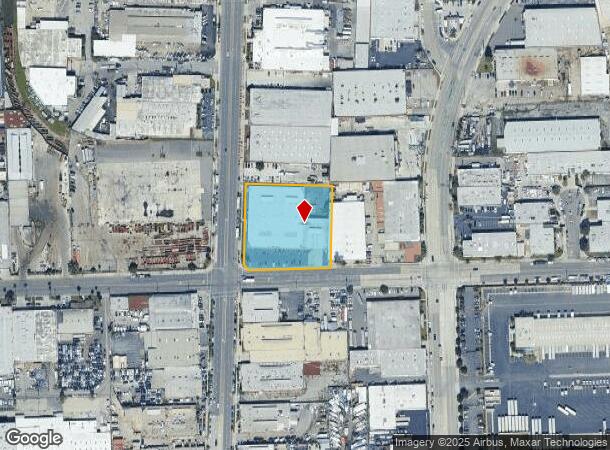  15000 S Broadway, Gardena, CA Parcel Map