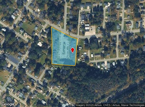  412 E Lizzie St, Selma, NC Parcel Map