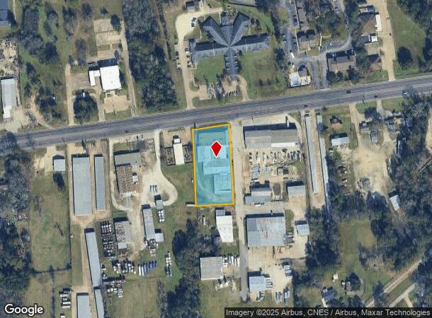  100 Regal Row, Lufkin, TX Parcel Map