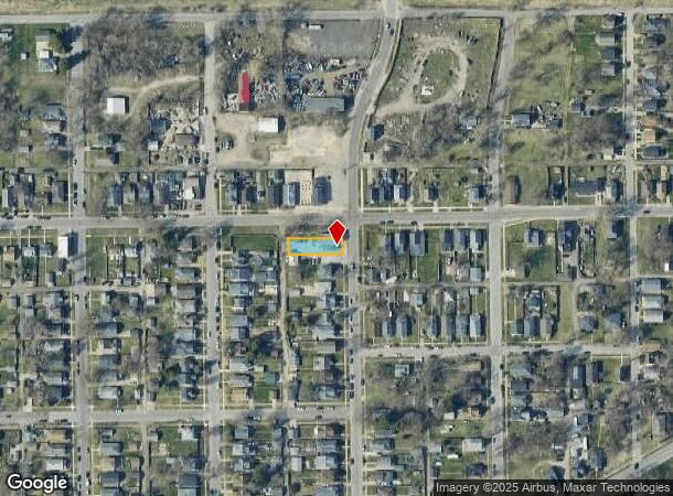  1601 S Walnut St, South Bend, IN Parcel Map