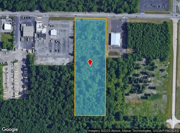 Colorado Ave, Lorain, OH Parcel Map