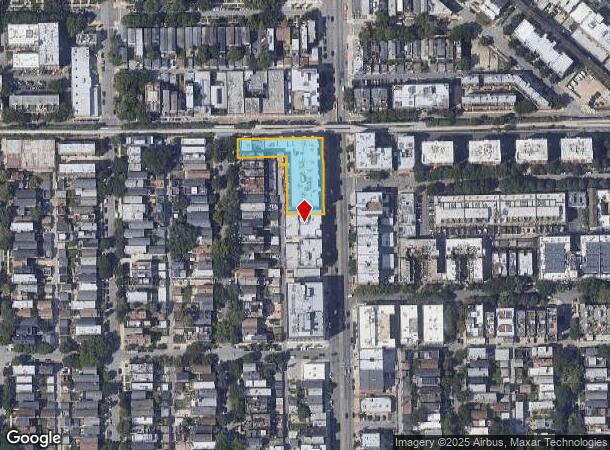 1730 N Western Ave, Chicago, IL Parcel Map