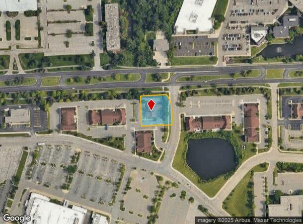 395 Briarwood Cir, Ann Arbor, MI Parcel Map