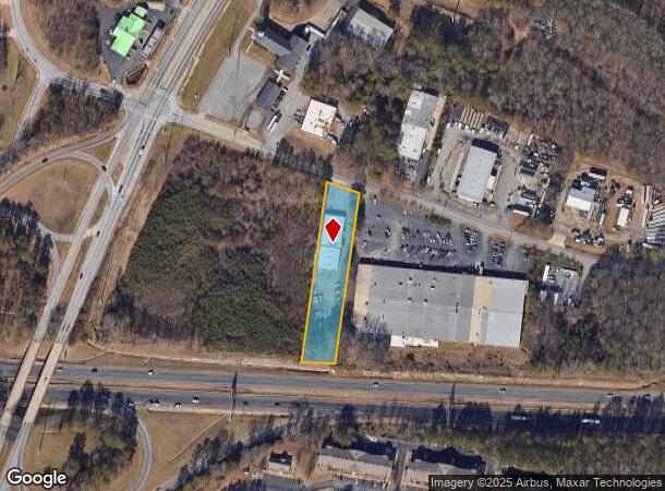  120 Collins Industrial Blvd, Athens, GA Parcel Map