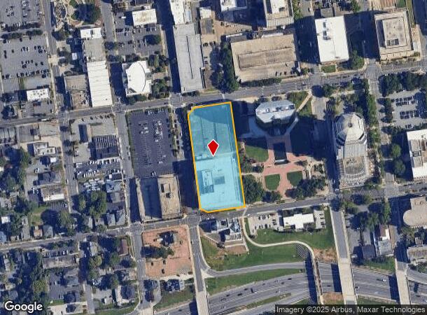  101 N Cherry St, Winston Salem, NC Parcel Map