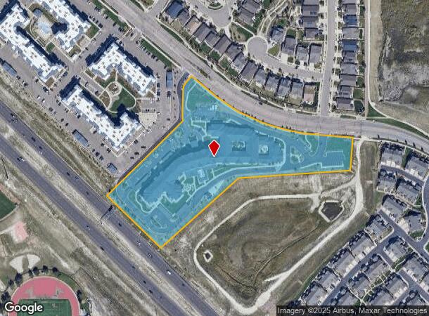 9112 Grand Cordera Pkwy, Colorado Springs, CO Parcel Map