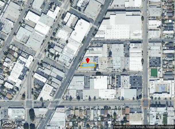  3850 Broadway Pl, Los Angeles, CA Parcel Map