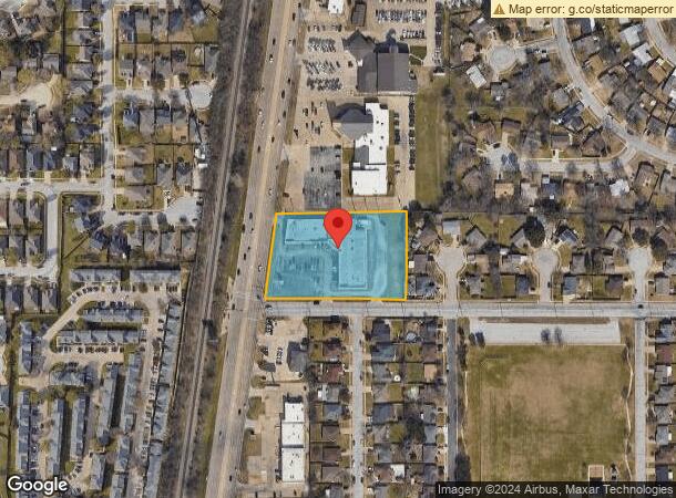  6700 Denton Hwy, Watauga, TX Parcel Map