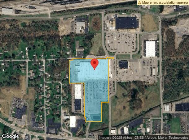  1869 Plaza Dr, Olean, NY Parcel Map