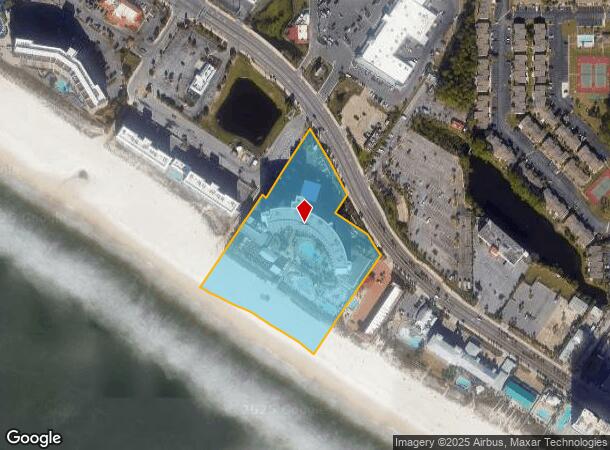 11127 Front Beach Rd, Panama City Beach, FL Parcel Map