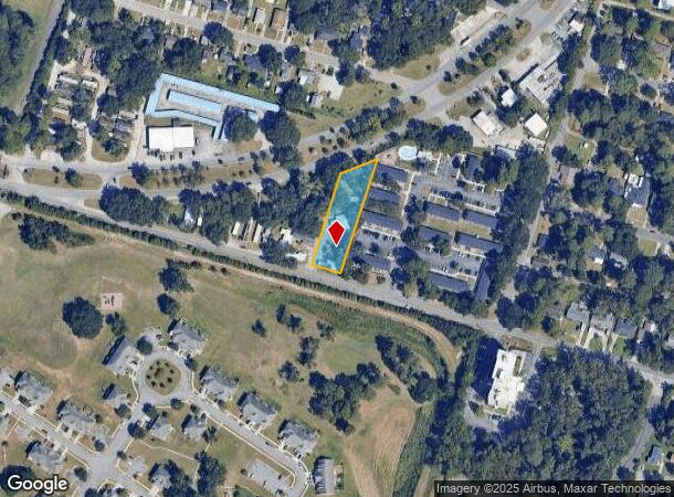  5508 Montgomery St, Savannah, GA Parcel Map