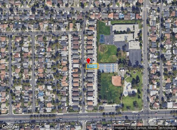  2225 S Center St, Santa Ana, CA Parcel Map