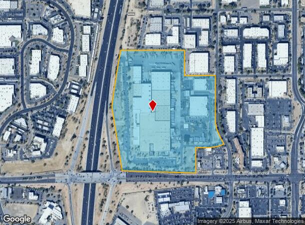 1850 W Elliot Rd, Tempe, AZ Parcel Map