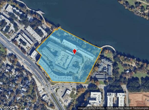 1720 Lakeshore Dr, Austin, TX Parcel Map