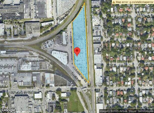 7205 Ne 4Th Ave, Miami, FL Parcel Map