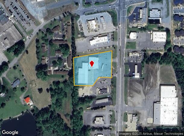  1635 Freeway Dr, Reidsville, NC Parcel Map