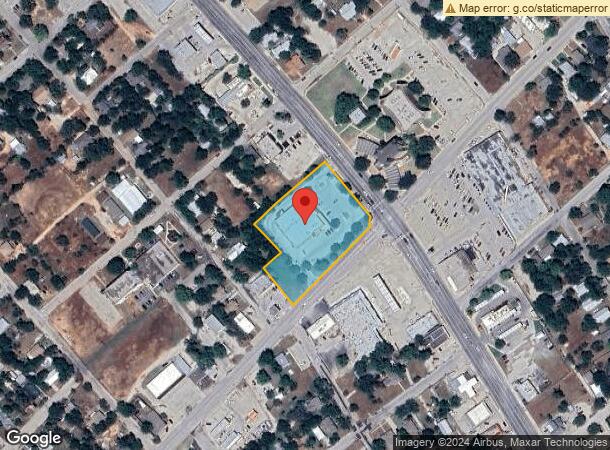  1319 Austin Ave, Brownwood, TX Parcel Map