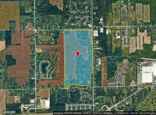 S Elms Rd, Swartz Creek, MI Parcel Map