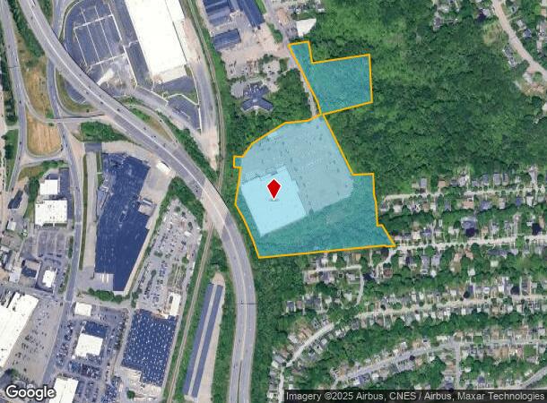 301 Barber Ave, Worcester, MA Parcel Map