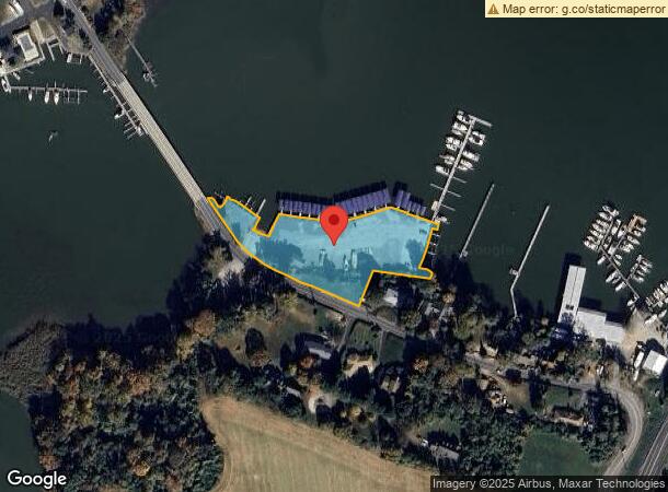  1645 Glebe Rd, Earleville, MD Parcel Map