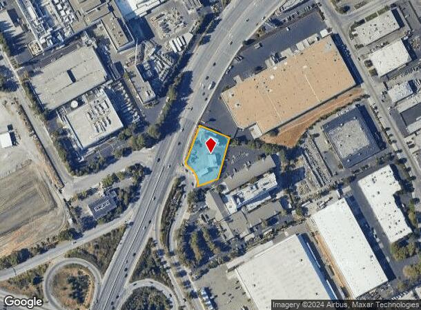  2181 Laurelwood Rd, Santa Clara, CA Parcel Map